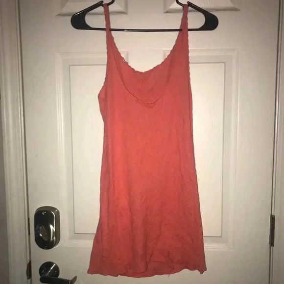 Coral Free People Tank - Picture 1 of 4